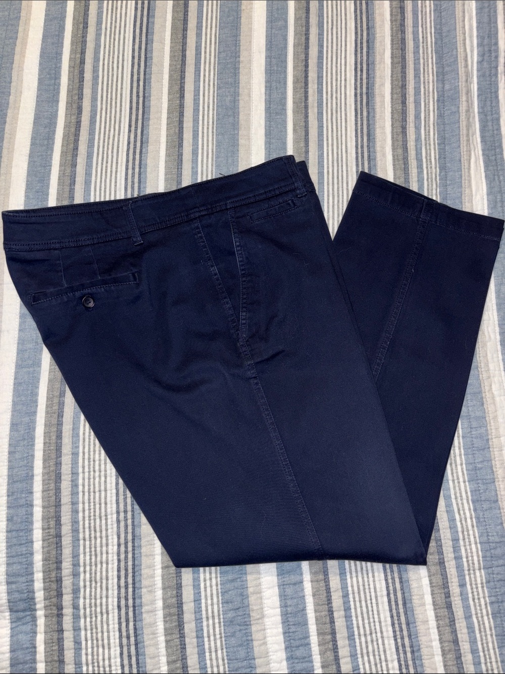 Talbots brushed cotton pants